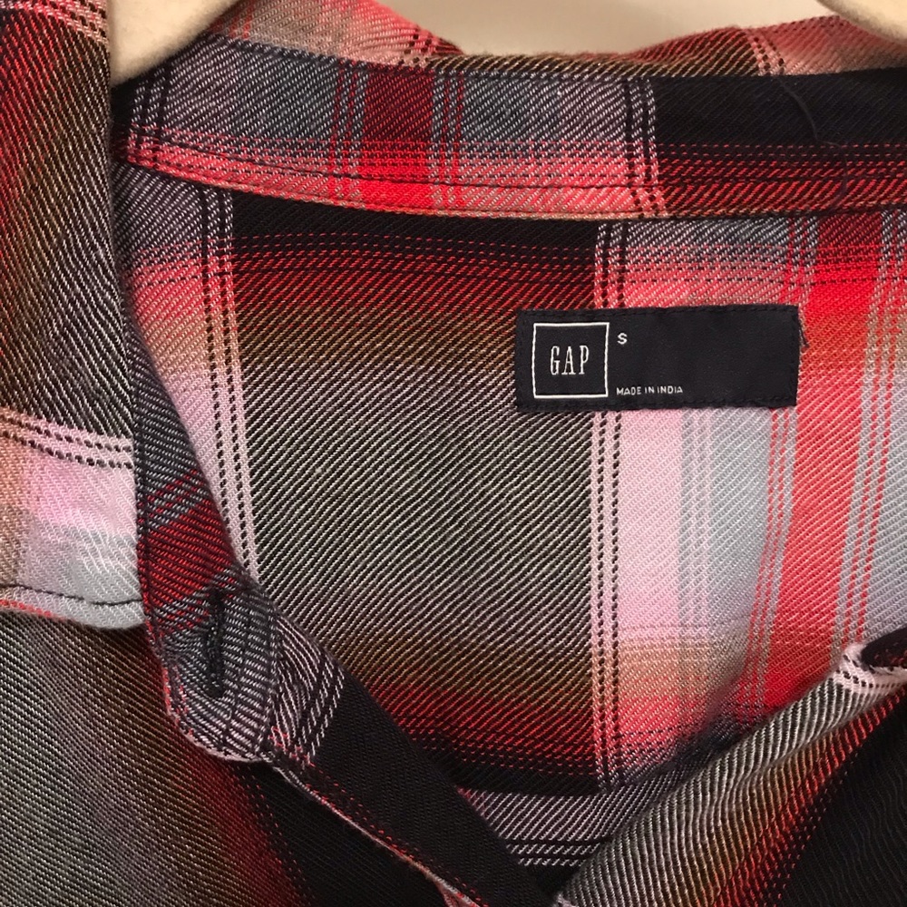 Gap Button Up Flannel - image 3